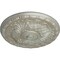 Ekena Millwork Amelia Ceiling Medallion (Fits Canopies up to 4 1/8"), Hand-Painted Flash Gold, 15 3/4"OD x 5/8"P CM16AMFLS - alternate 4